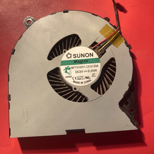 CPU cooler for Lenovo IdeaPad Y900 like new, set of 2