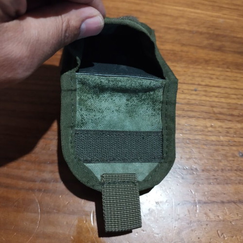 Molle pouch small, green, used general purpose