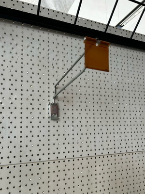 Metal Hooks for Pegboard Used