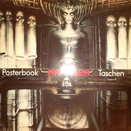 HR Giger Posterbook used, 6 posters 43x30.5cm Taschen 1994