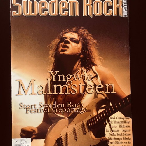 Sweden Rock #7 magazine 2002 in like new condition