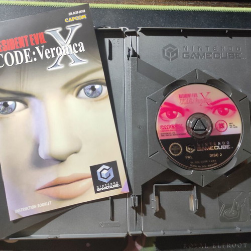 Resident Evil Code Veronica X Nintendo GameCube game like new, English version