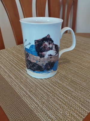 Roy Kirkham collectible mug, made in England, 370 ml