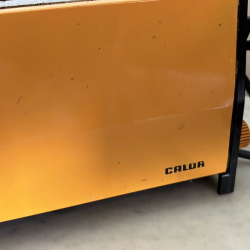 Calor vintage toaster, orange