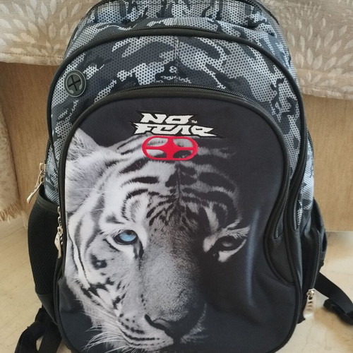 No Fear Dark Tiger school backpack
