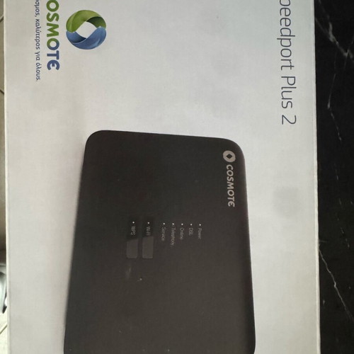 Cosmote router σαν καινούργιο με κουτί… - € 30,00 - Vendora.gr