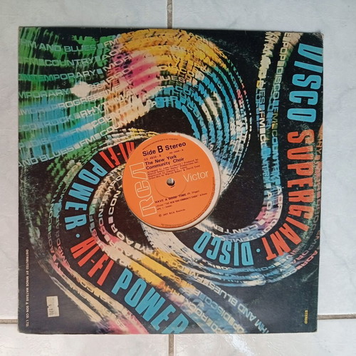 Disco Supergiant Disco Hi-Fi Power vinyl LP like new