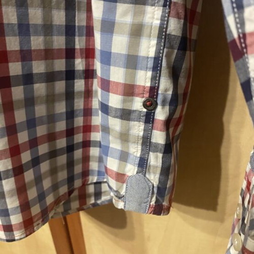 Marc O'Polo men's long-sleeve plaid shirt XL like new