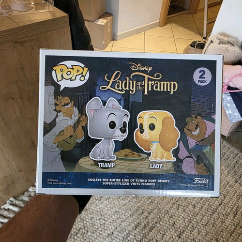 Funko Pop Lady & The Tramp like new