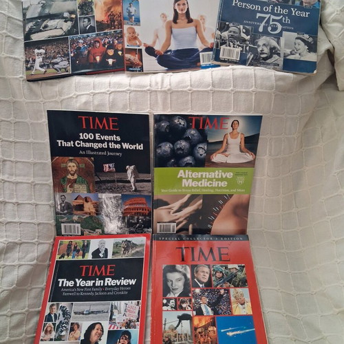 Time Magazines set of 13 editions like new