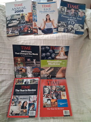 Time Magazines set of 13 editions like new