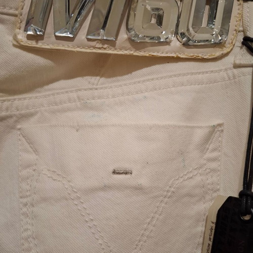 Miss Sixty Women Skinny Jeans used, white, size 27