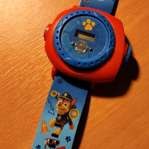 Lexibook Paw Patrol Kids Digital Watch like new with blue rubber strap