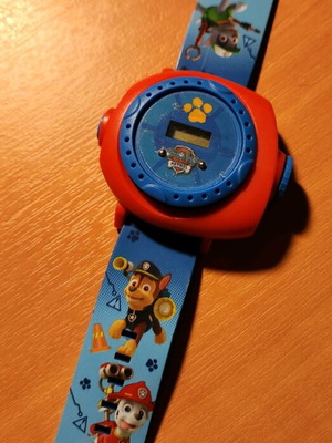 Lexibook Paw Patrol Kids Digital Watch like new with blue rubber strap