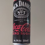 Jack Daniels with Coca Cola Zero can