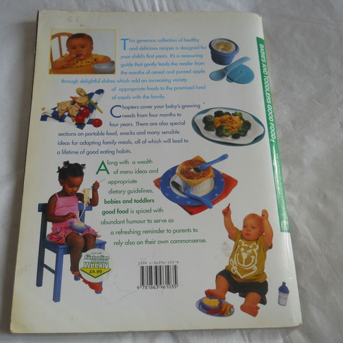 Babies and Toddlers Good Food Womens Weekly Cookbooks used