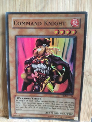 Command Knight Yu-Gi-Oh Dark Beginning 2 like new
