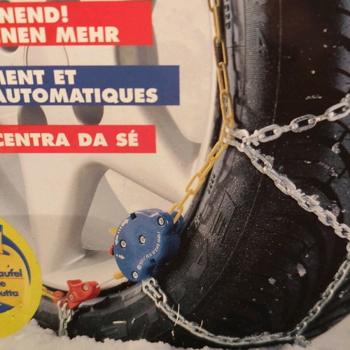 Weissenfels Clack & Go No 90 (9mm) snow chains like new