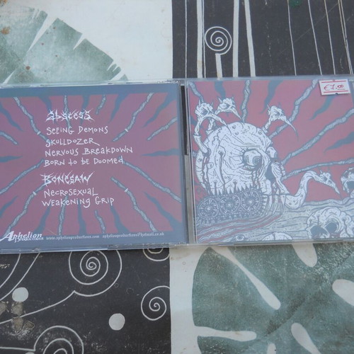 Abscess / Bonesaw CD, death metal