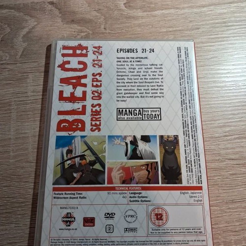 Bleach Complete Series 2 DVD like new with subtitles