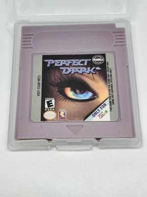 Perfect Dark Game Boy Color cartridge like new with rumble feature