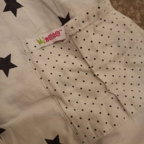 Nursing sheet with stars like new for boys and girls