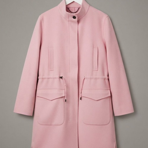 Marc Cain coat used, pink, size M with missing buttons