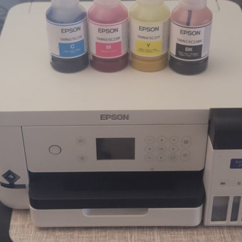 EufyMake E1 and Epson printer like new with inks