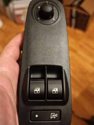 Control panel for electric windows and mirrors new for Peugeot Citroën Fiat