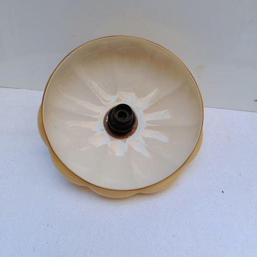 Art Deco Ceiling Light Glass Shades Pack of 3 like new