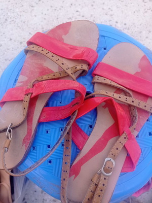 Sandal used, size 38