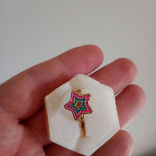 Children's metal ring adjustable size used