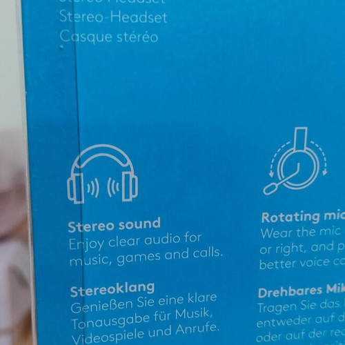Logitech H151 Stereo Headset sealed in box