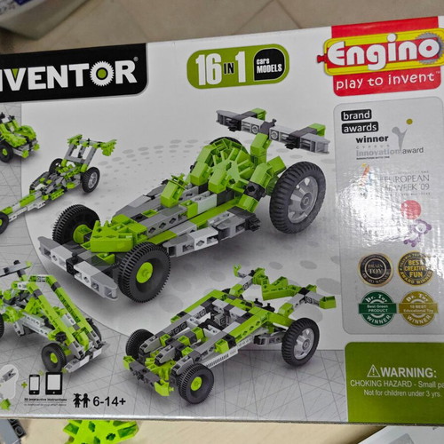 Inventor 16-in-1 assembly vehicles like new