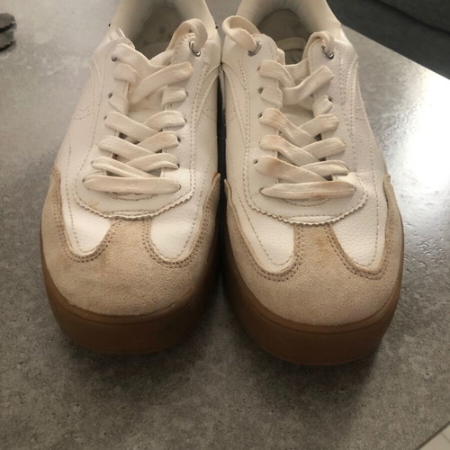 Zara trainers size 39 used, beige with animal print