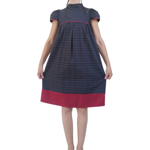 Milk & Honey London Checked Dress like new