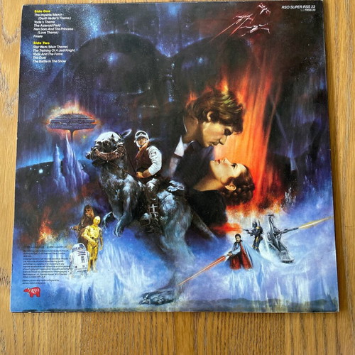 Star Wars The Empire Strikes Back vinyl like new