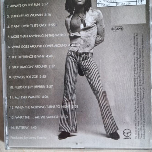 Lenny Kravitz Mama Said CD used, rock