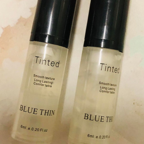 Set of 2 Blue Thin Tinted Face Primers used, 6 ml each