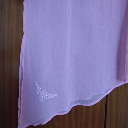 Aqua Mare pink tunic size M new with embroidery