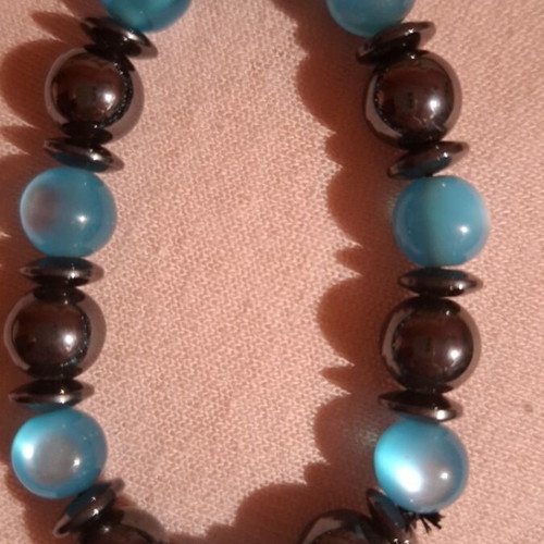 Bracelets with beads set of three new