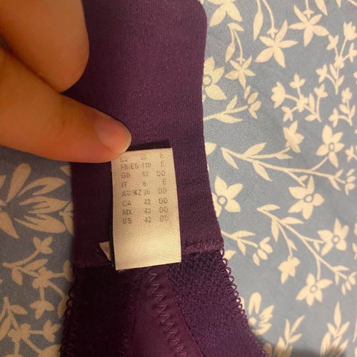 Triumph bra 80E like new, purple color