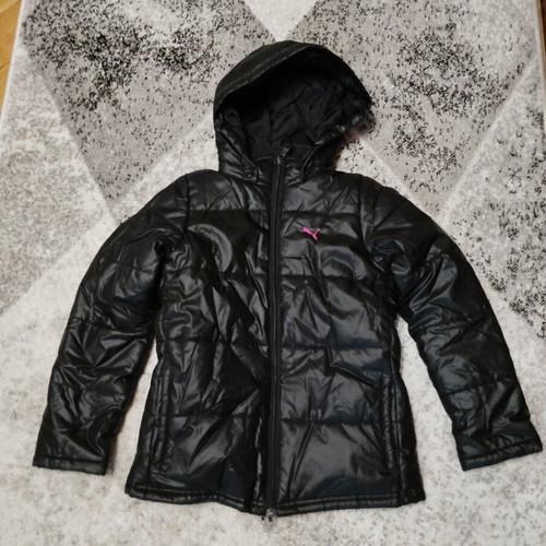 Puma Kids Jacket black, like new, size 140 cm