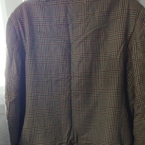 Zak men's checked jacket like new, size XXL, multicolor