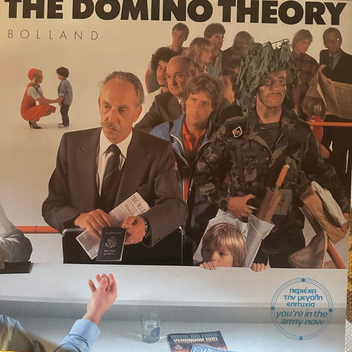 Bolland The Domino Theory vinyl LP like new, pop