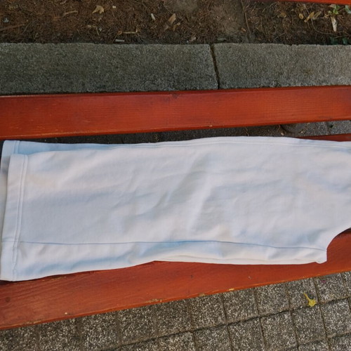 Zara Kids παιδικό αθλητικό παντελόνι με φαρδιά γραμμή μεταχειρισμένο, μέγεθος 11-12 ετών, ανοιχτό γκρι