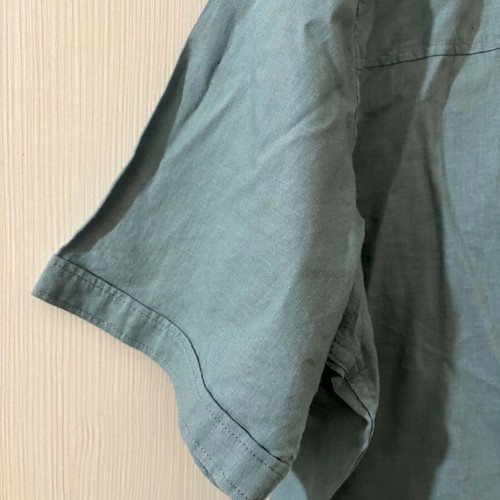 Livergy Men's Short Sleeve Shirt Medium turquoise like new