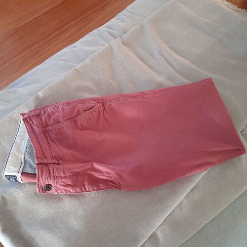 Abercrombie Langdon Slim stretch jeans size 31 32 like new pink