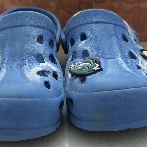 Pepperts kids clogs blue, like new, size 31