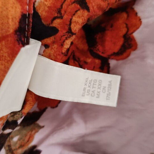 H&M Dress XXL like new, plus size floral